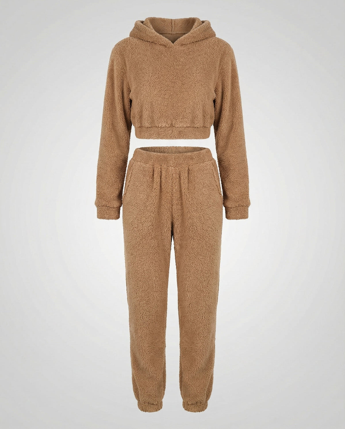 Teddy Lounge-Set Khaki