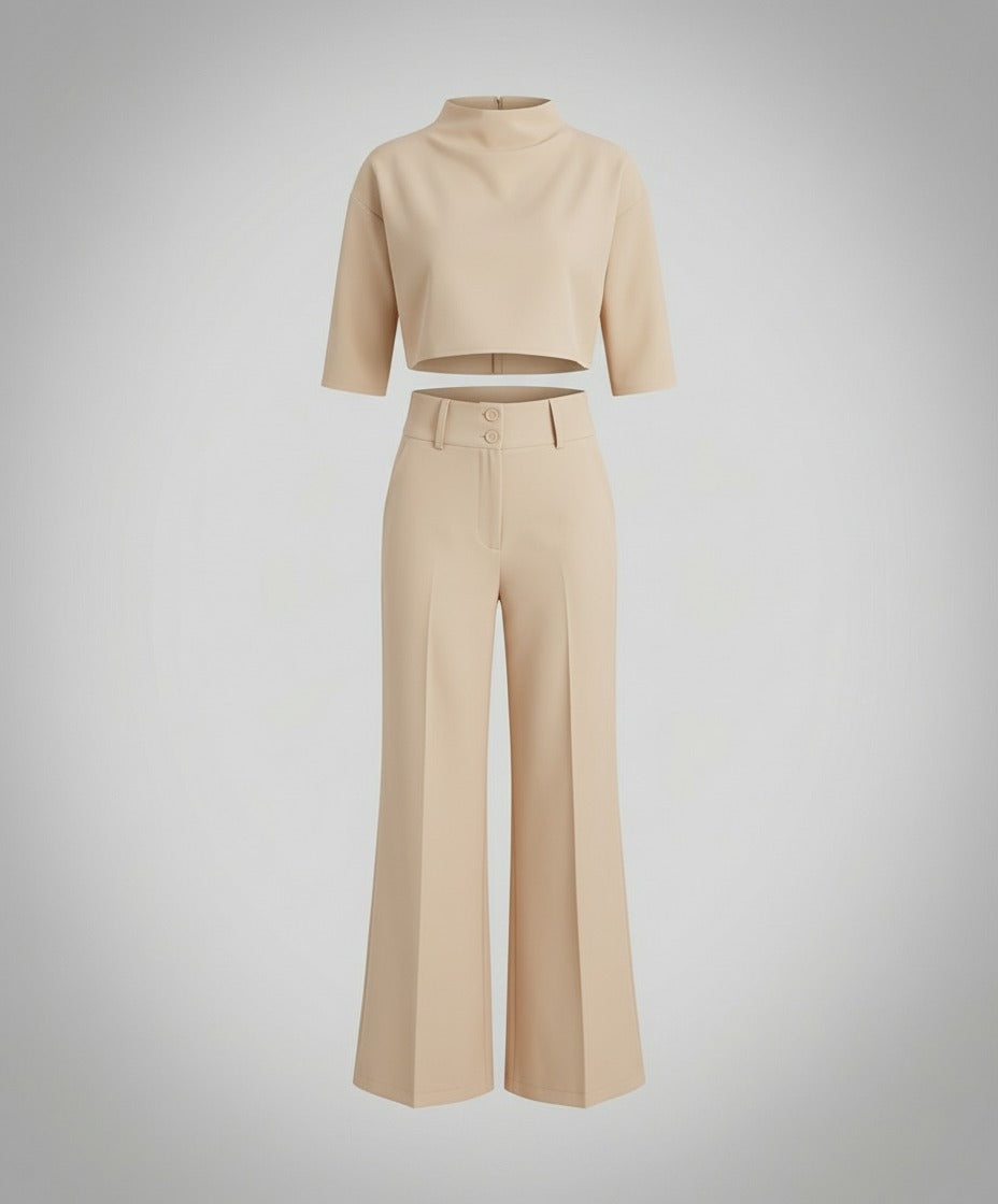 Hosenset Beige