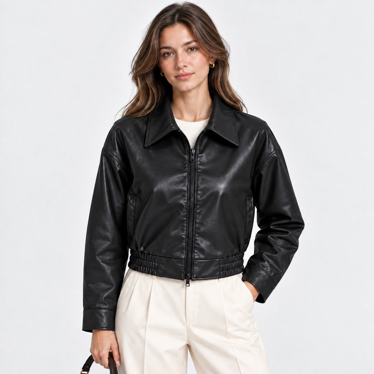 Bomberjacke Schwarz