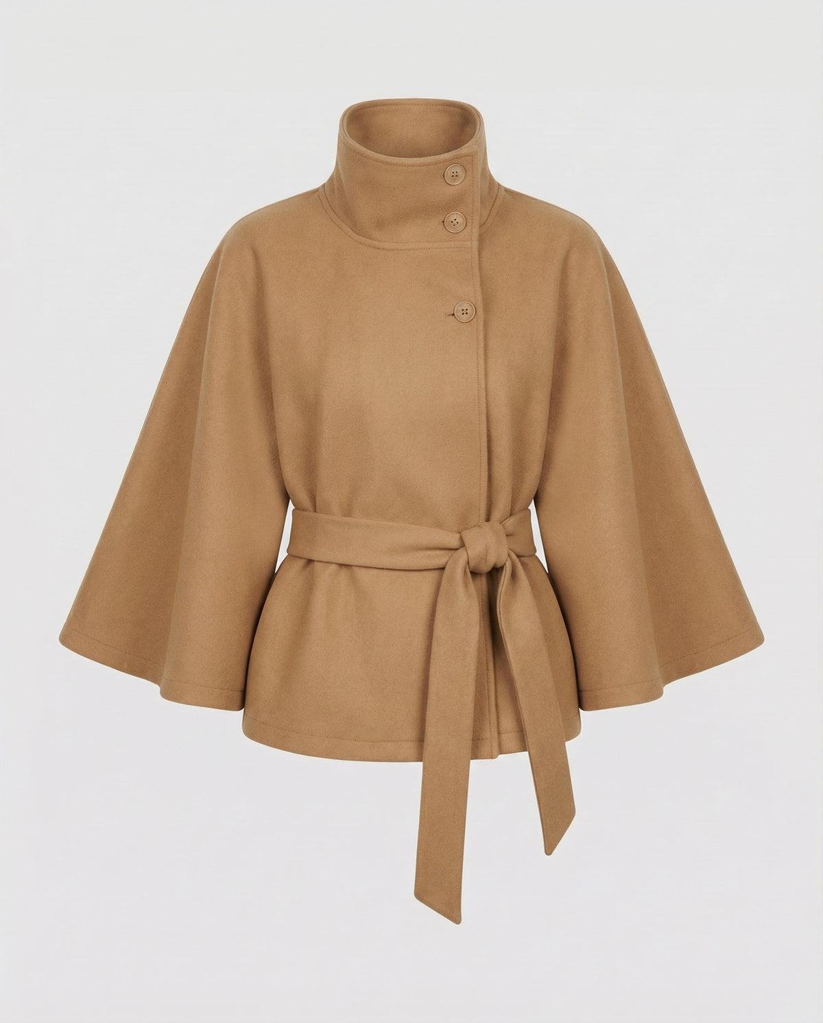 Cape Jacke Damen Khaki