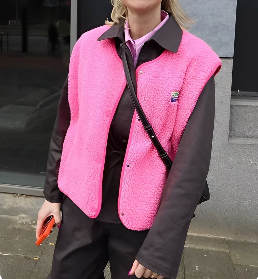 Strickweste Rosa