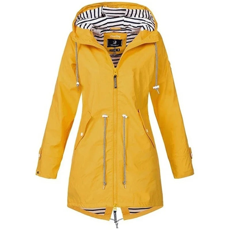 Regenparka Gelb