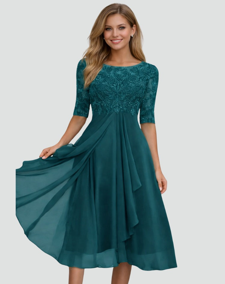 Midikleid Türkis