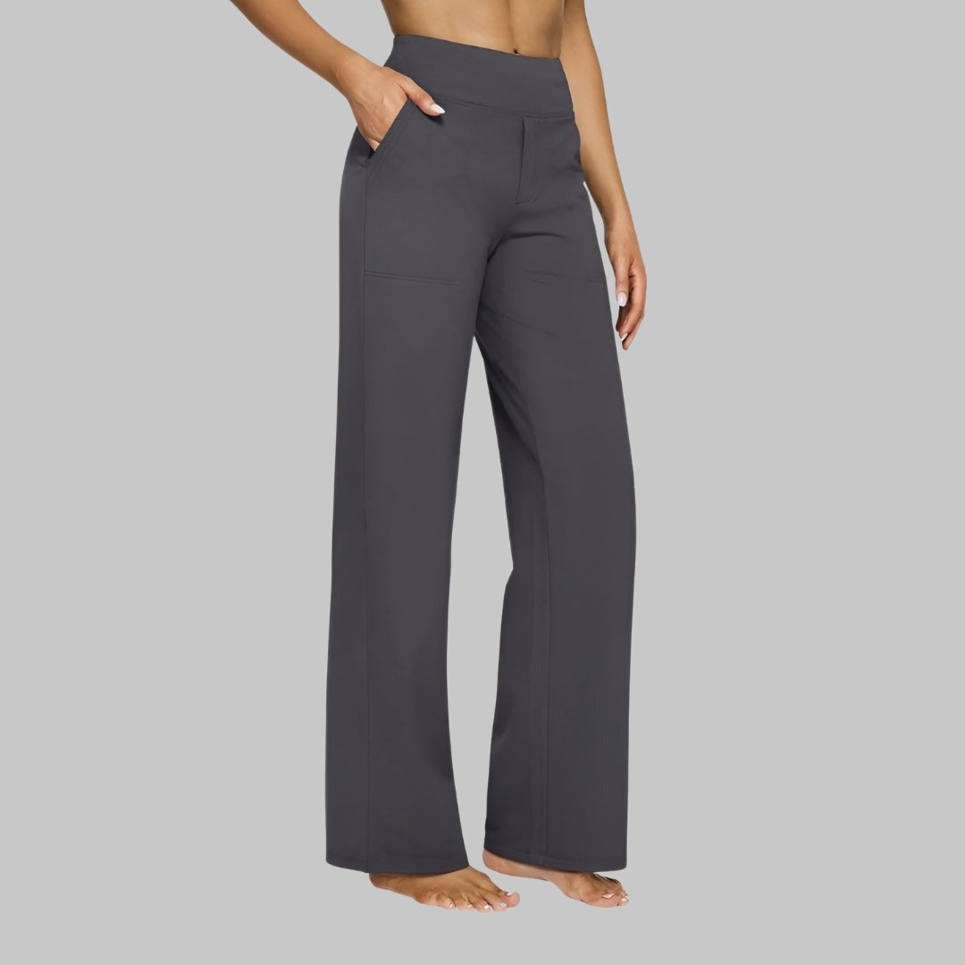 Yogahose Grau