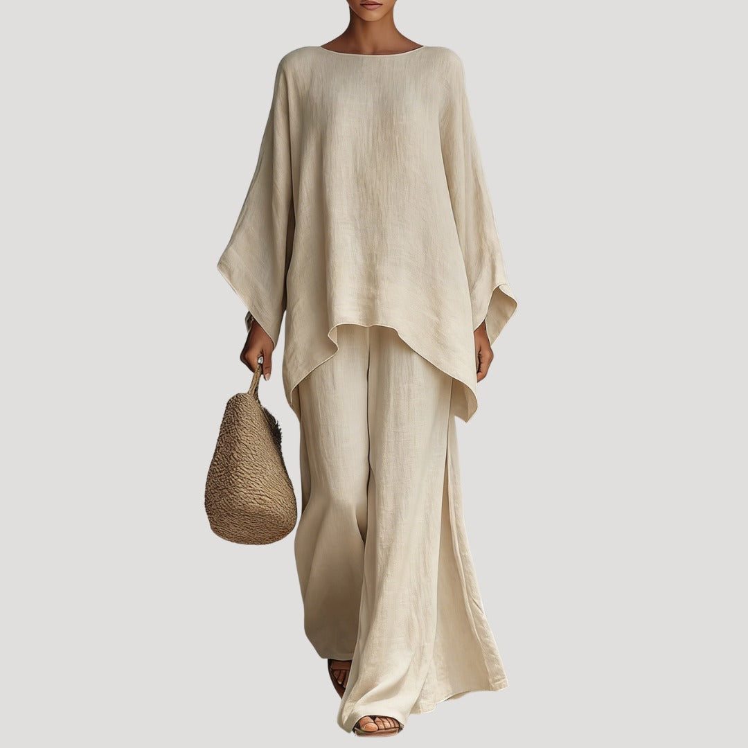Oversized Zweiteiler Khaki