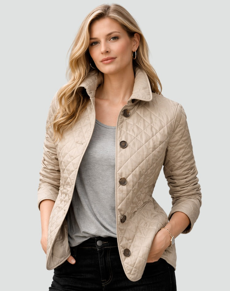 Steppjacke Braun