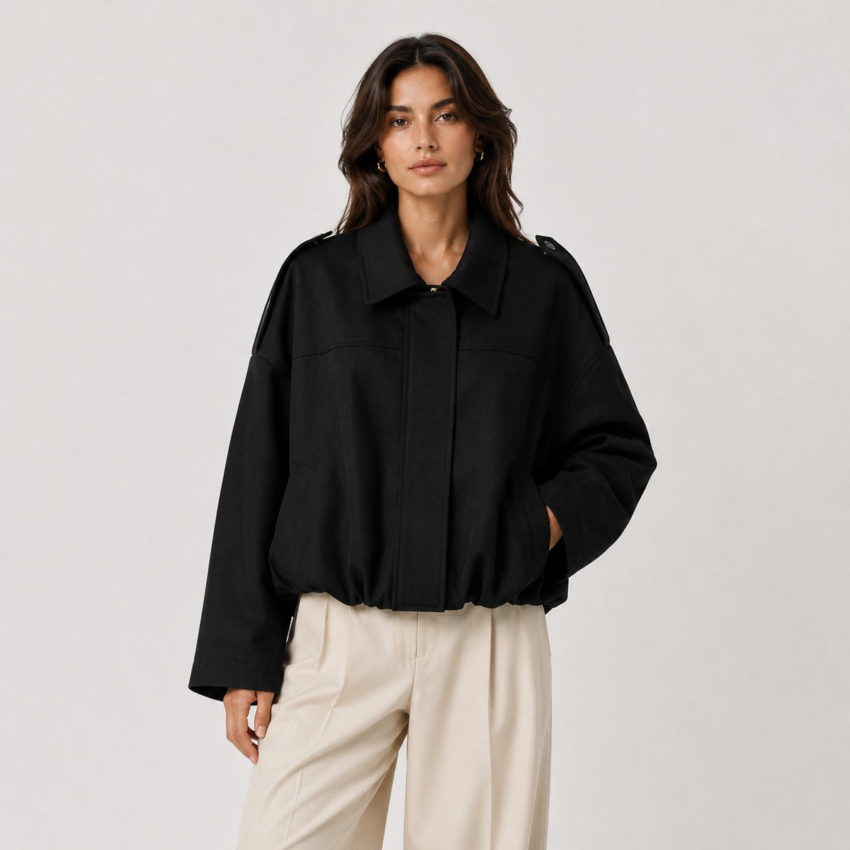Jacke Schwarz