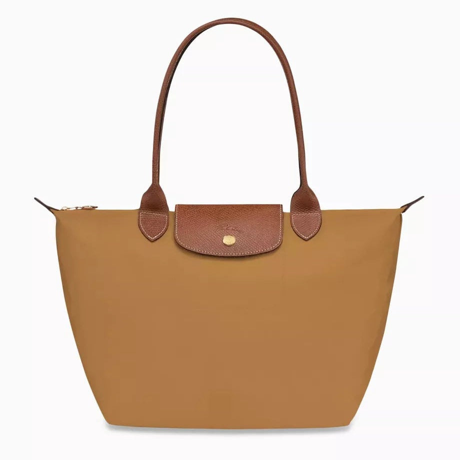 Nylon Tote Bag Kamel