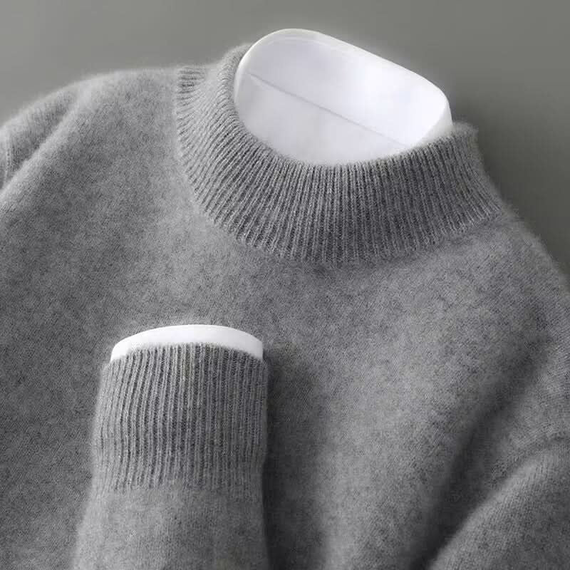 Kaschmirpullover Grau