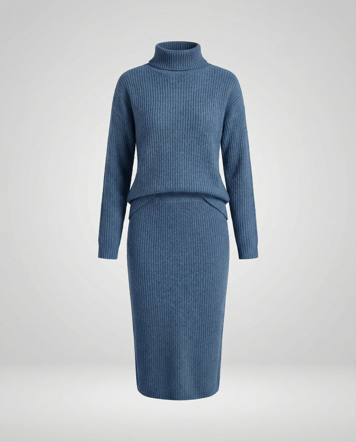Strickset Blau