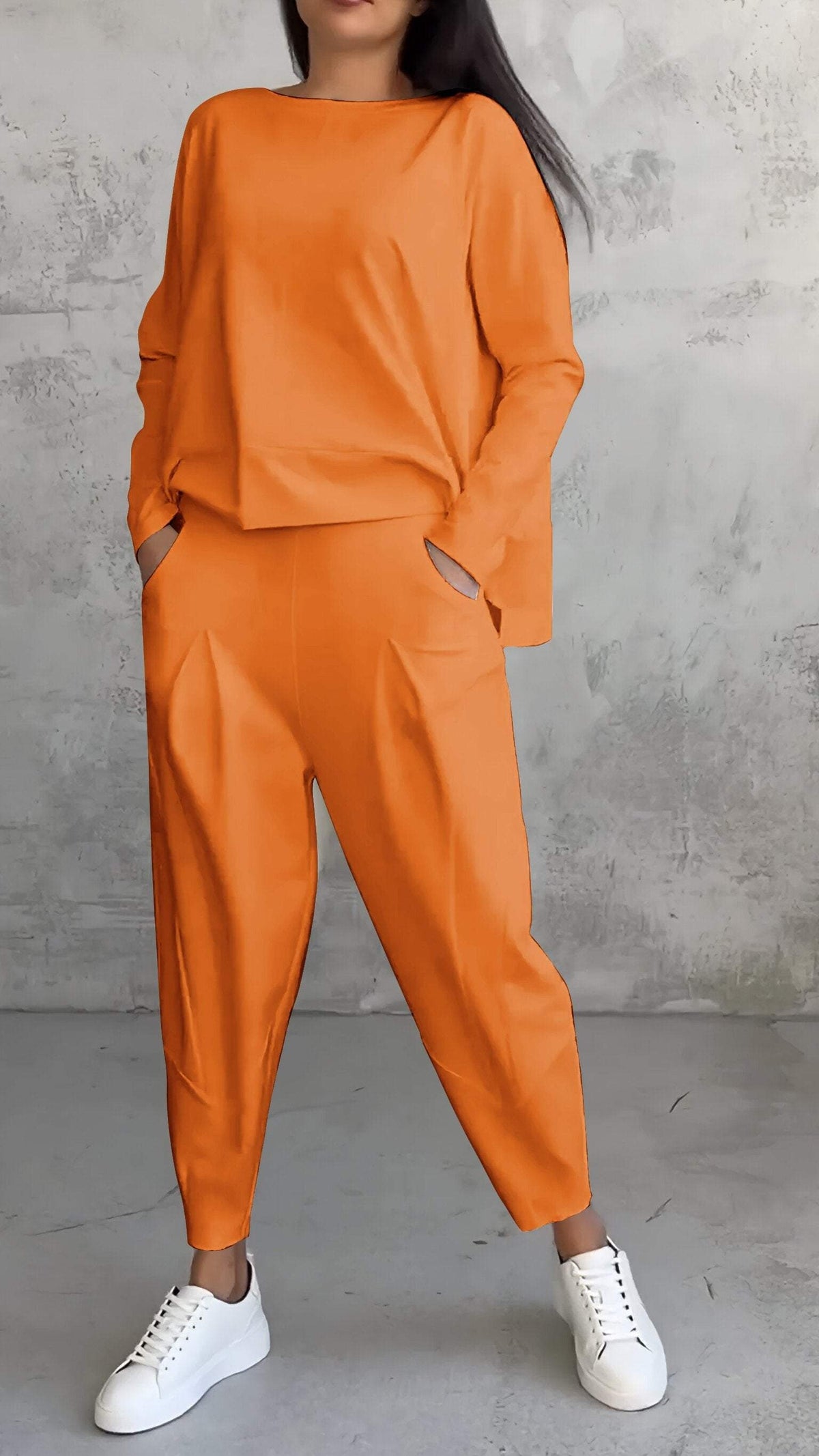 Freizeitanzug Orange