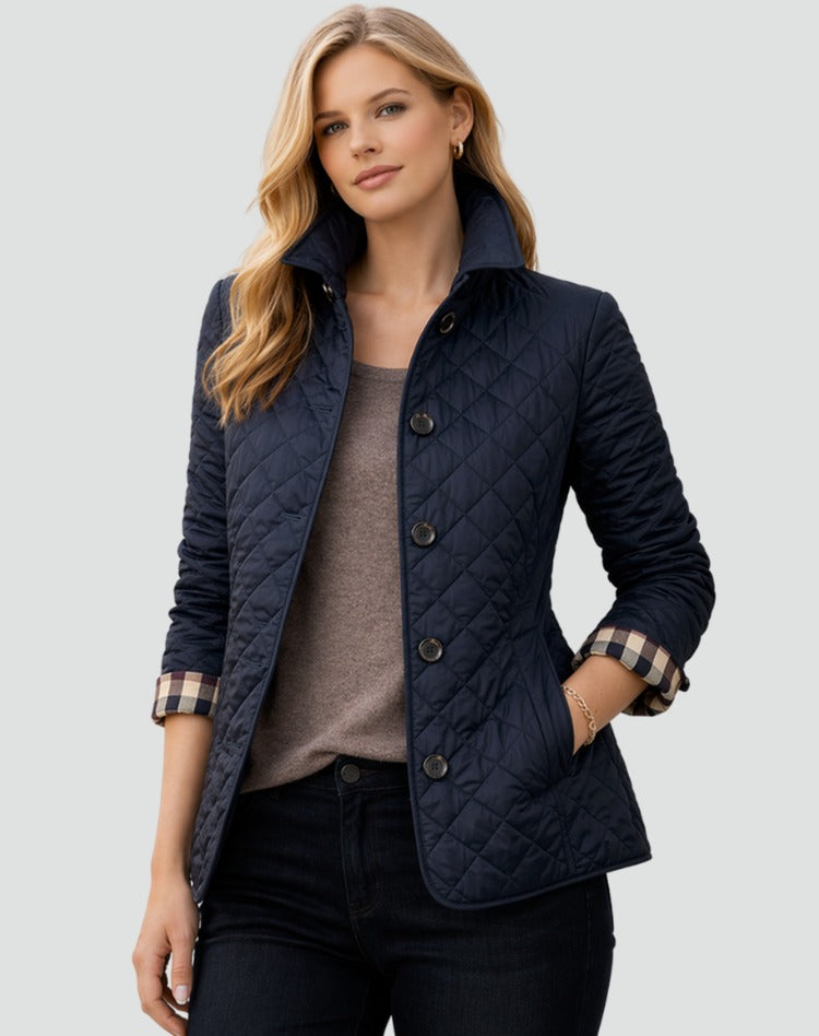 Steppjacke Blau