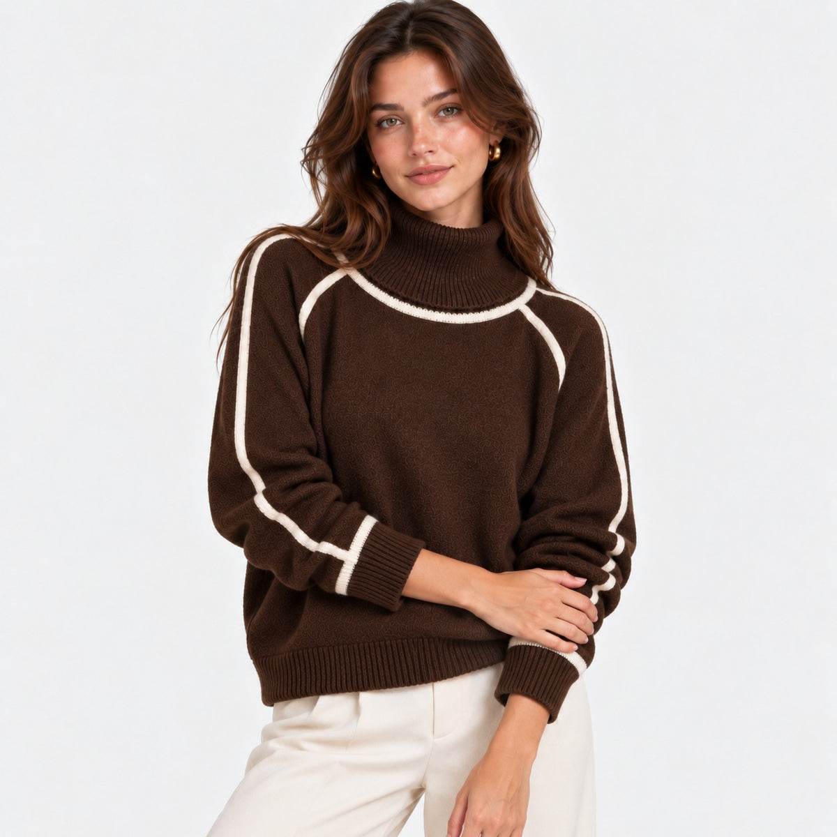 Pullover Braun