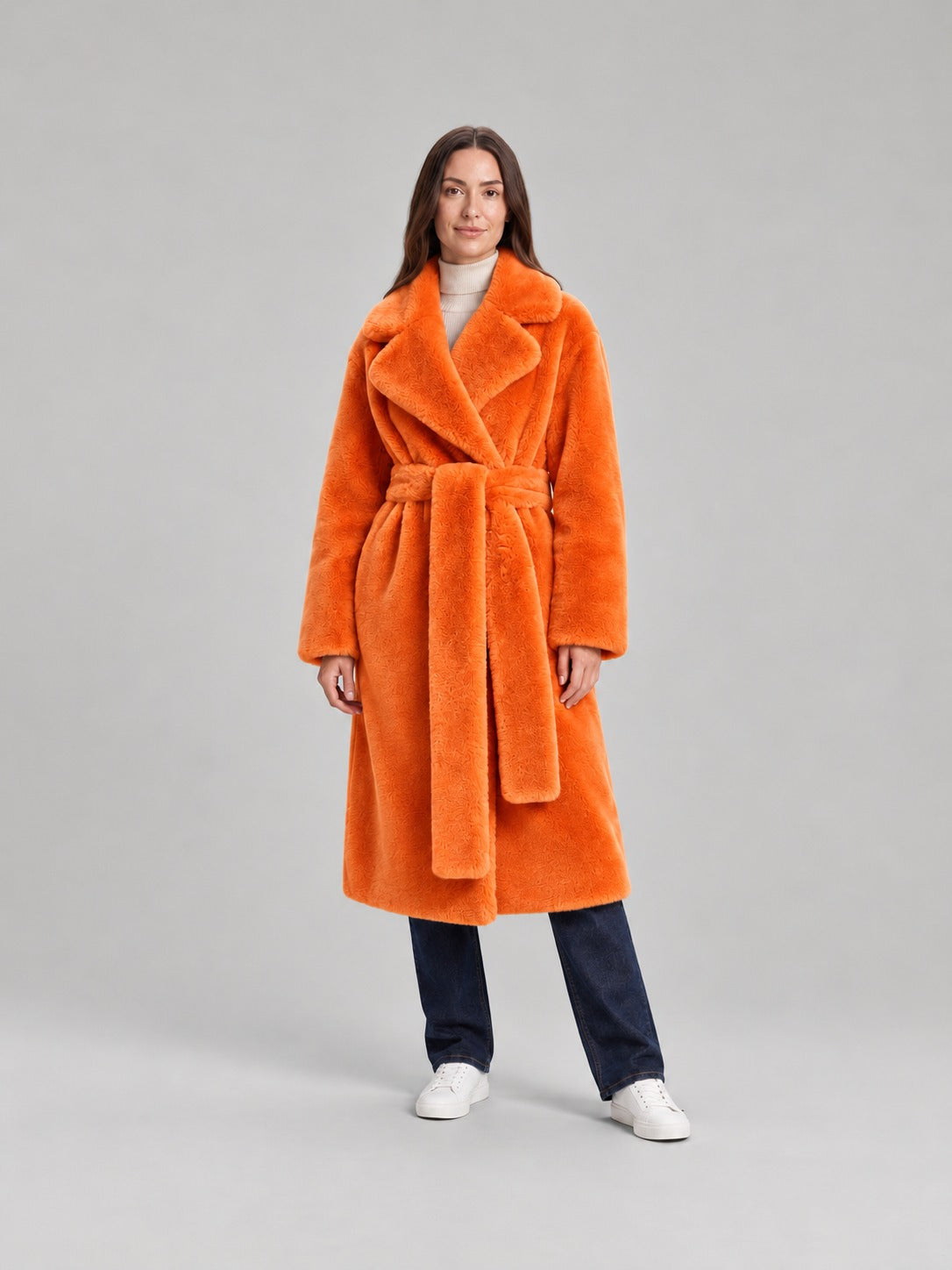 Teddymantel Orange