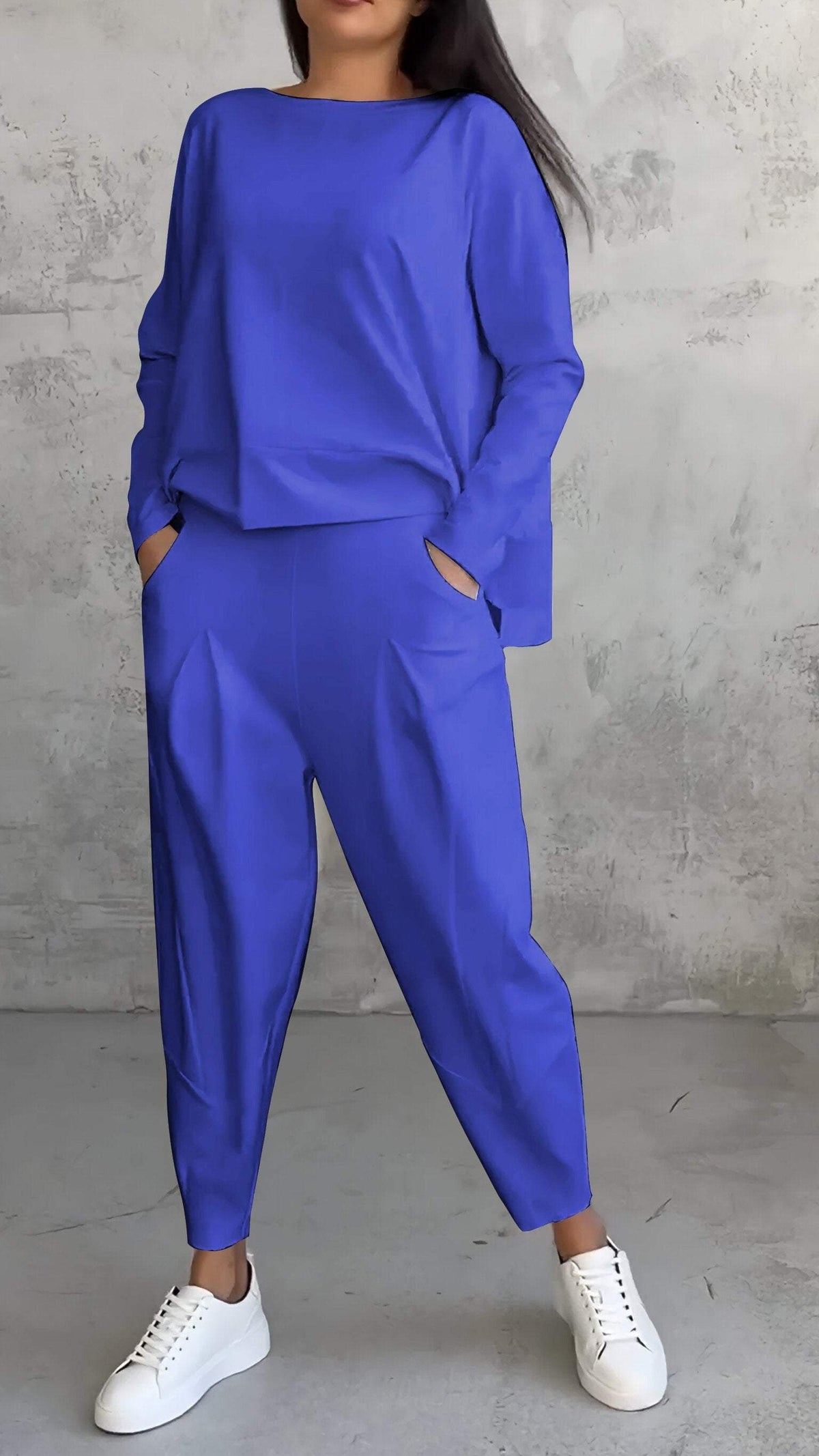 Freizeitanzug Royalblau