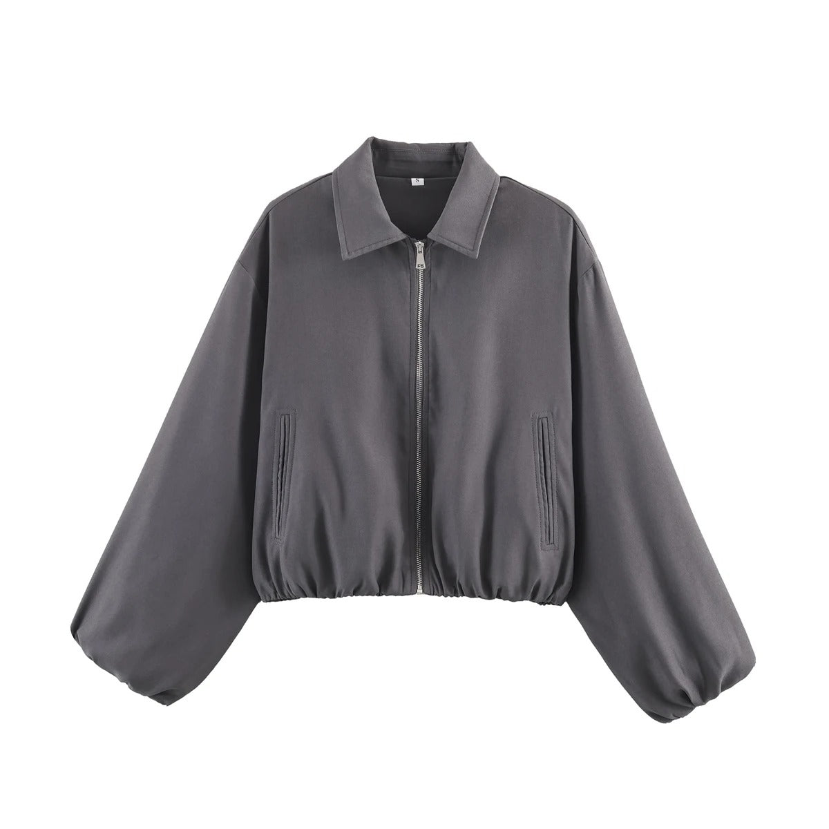 Blouson Grau