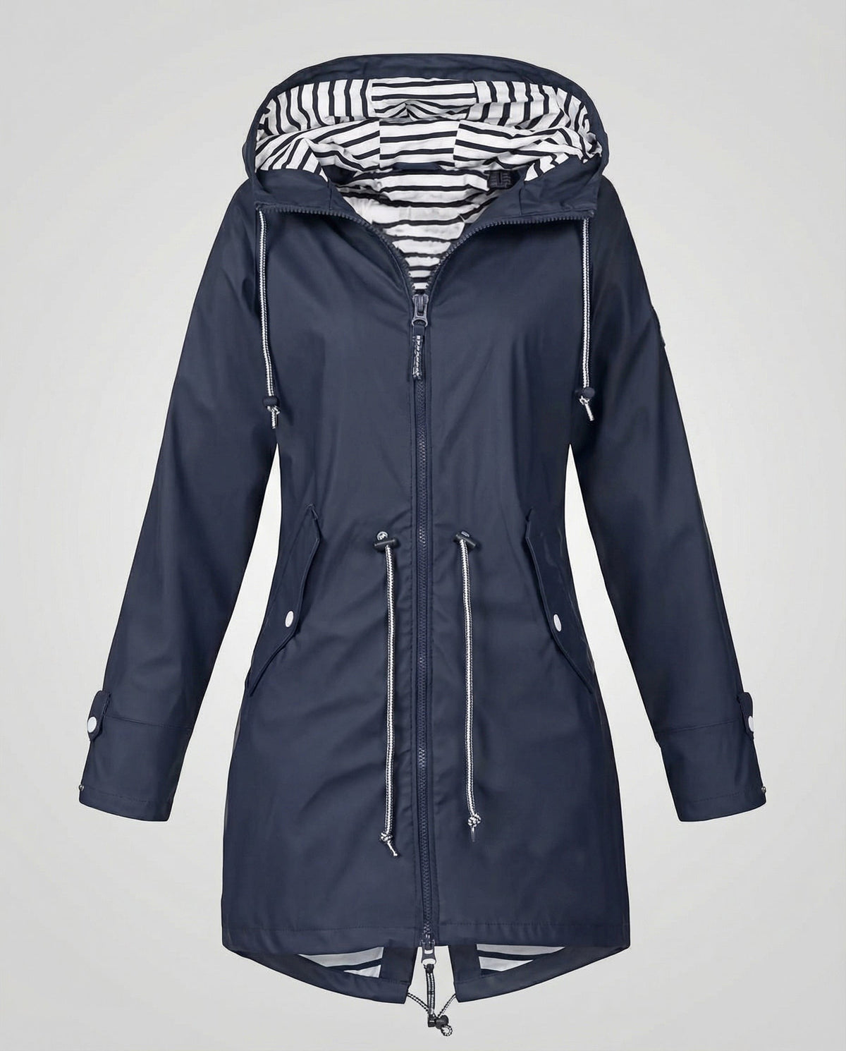 Regenjacke Marineblau