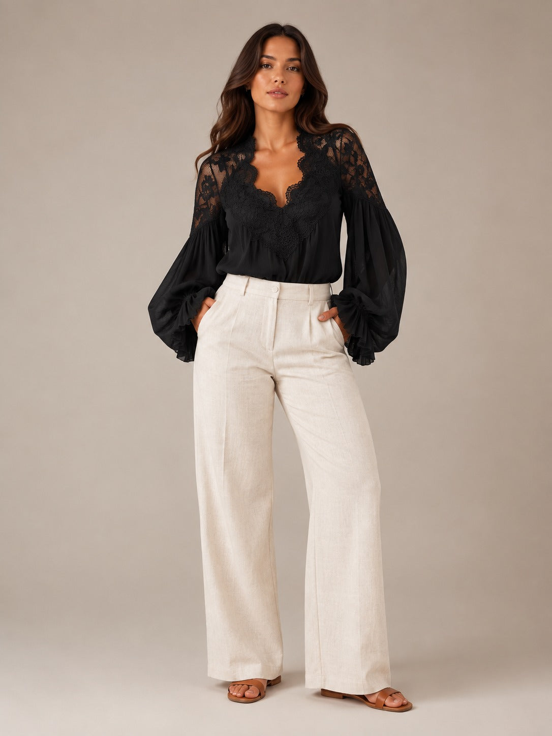 Bluse Schwarz